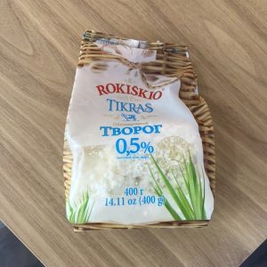 Farmer Cheese Tikras 0.5% 400g