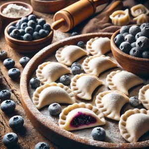Blueberry Varenyki Frozen